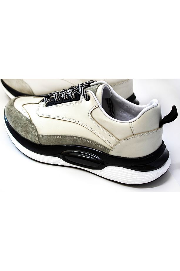 Erkek Hakiki Deri Sneaker & E-TPU Tabanlı Spor Ayakkabı - 5