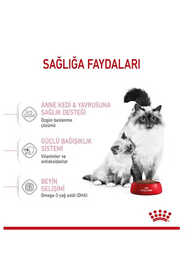 Mother&BabyCat Gebe/Laktasyondaki Anne ve Yavru Kedi için Kuru Kedi Maması 400g - 5