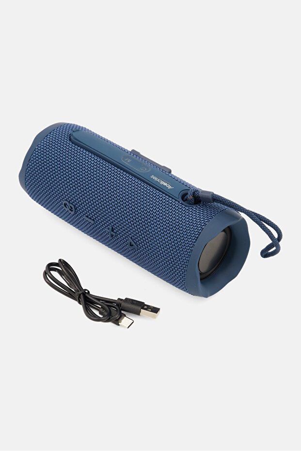 Portable Bluetooth Speaker, Blue - 2