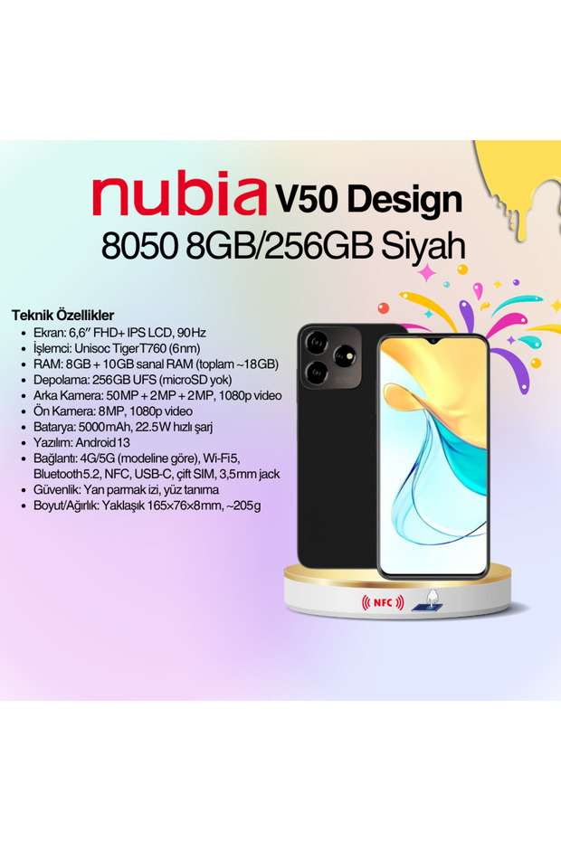 V50 Design 8GB+256GB - 2