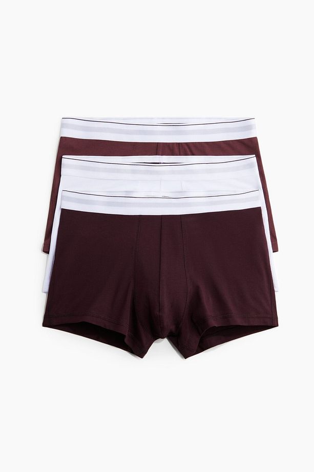 3'lü Kısa Paça Boxer Şort Lycra® - 4