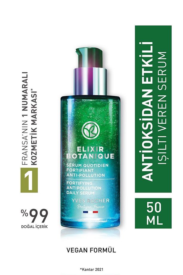 Yaşlanma Karşıtı Bitkisel Antioksidan Bakım Elixir Botanique-serum-50 ml - 1