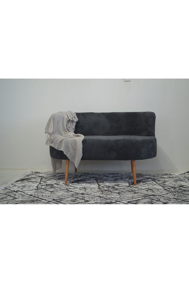 Antrasit Teddy Çift Kişilik Berjer (SALON, BALKON, OFİS) - 2
