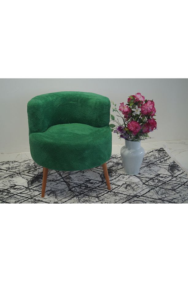 Yeşil Teddy Tek kişilik Berjer (SALON, BALKON, OFİS) - 2