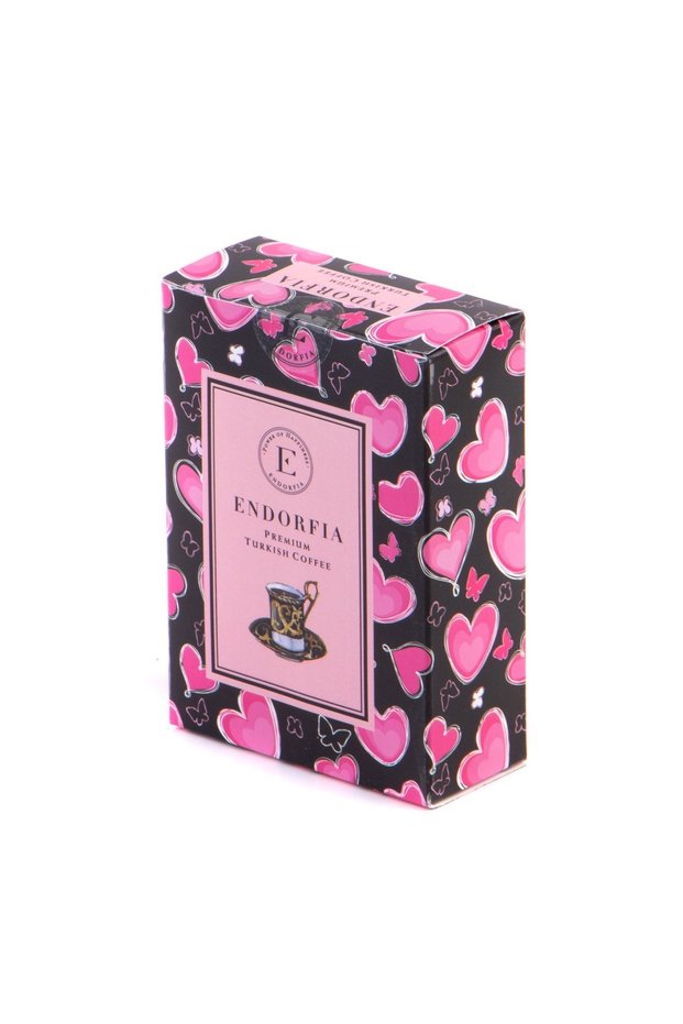 Gift-Premium Turkish Coffee -100 Gr -Purple Heart Box