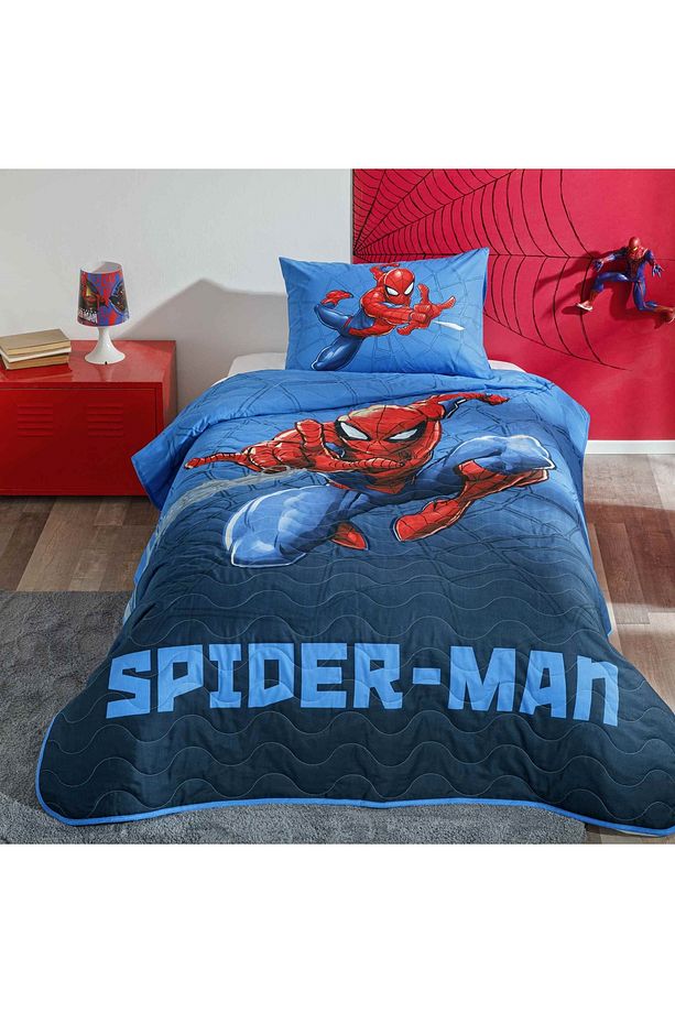 Lisanslı Spiderman Focus CPP Tek Kişilik Yatak Örtüsü - 1