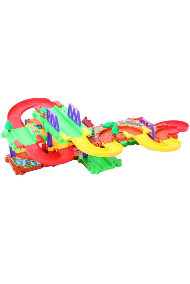Puzzle Play Set, HAPPY Magic Route, Accessorized with Specific Elements, Helps with Development - 4