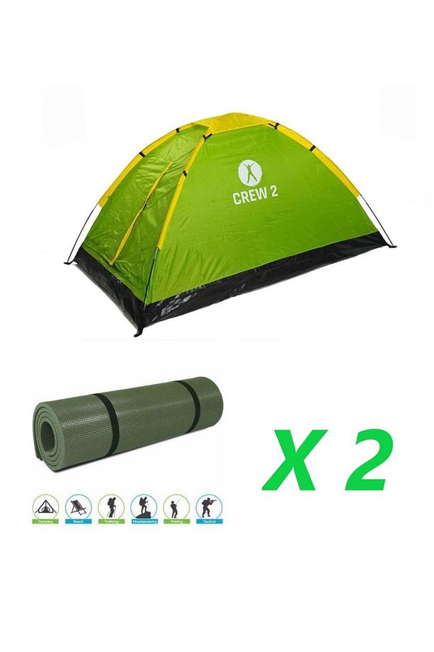 Upland Crew 2 Çadır 2 Kişilik Kamp Matı 2 Adet - 1