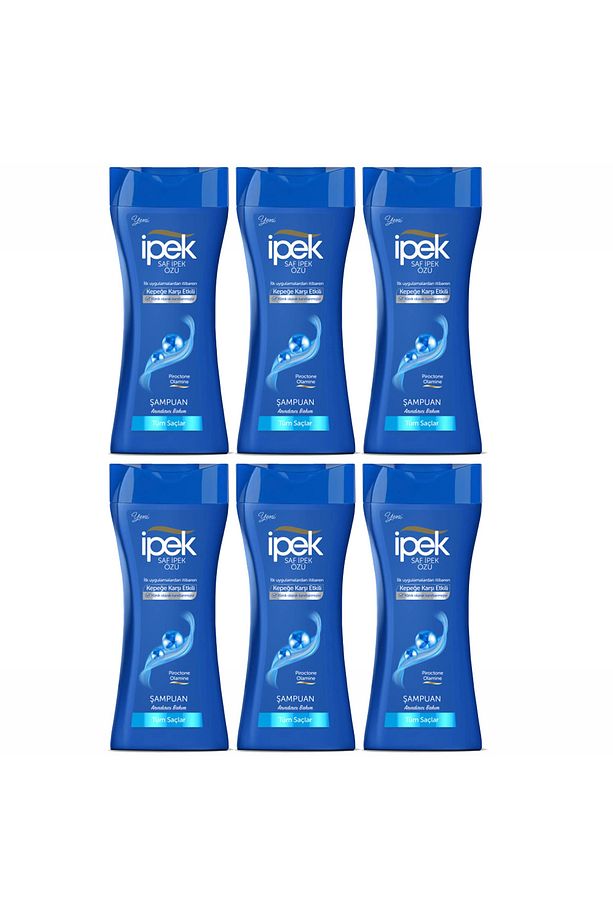 İpek Şampuan 480 ml - Kepeğe Karşı Etkili 6 Adet - 1
