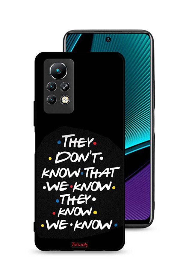 غطاء حماية لهاتف Infinix Note 11 Pro لا يعرفون ما نعرفه يعرفون أننا نعرفه