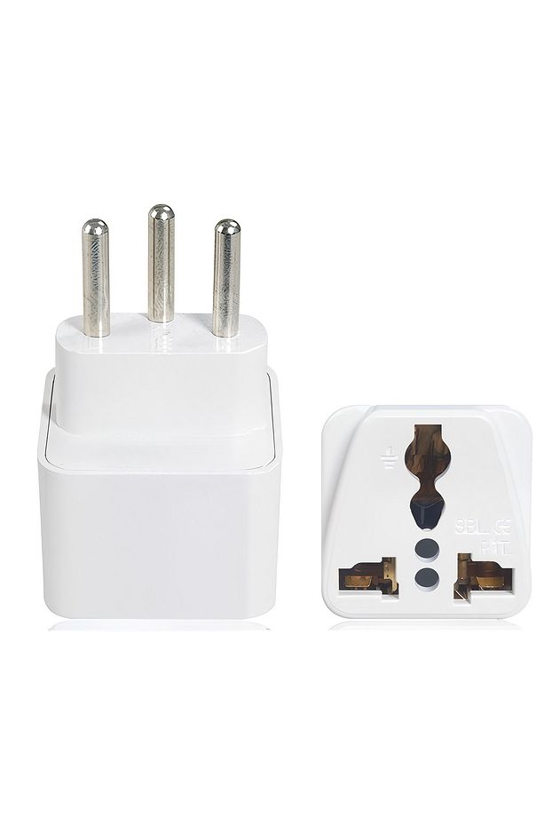 İsviçre Uyumlu 3 Pin Seyahat Adaptörü 🔌 Avrupa Tip J Priz Dönüştürücü - 3