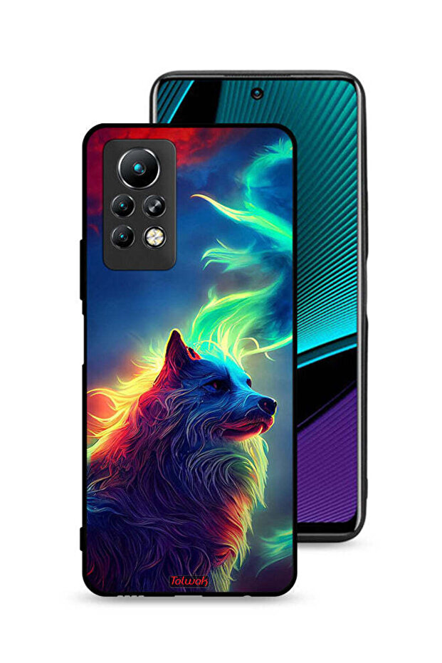 غطاء حماية لجهاز Infinix Note 11 Pro - ذئب