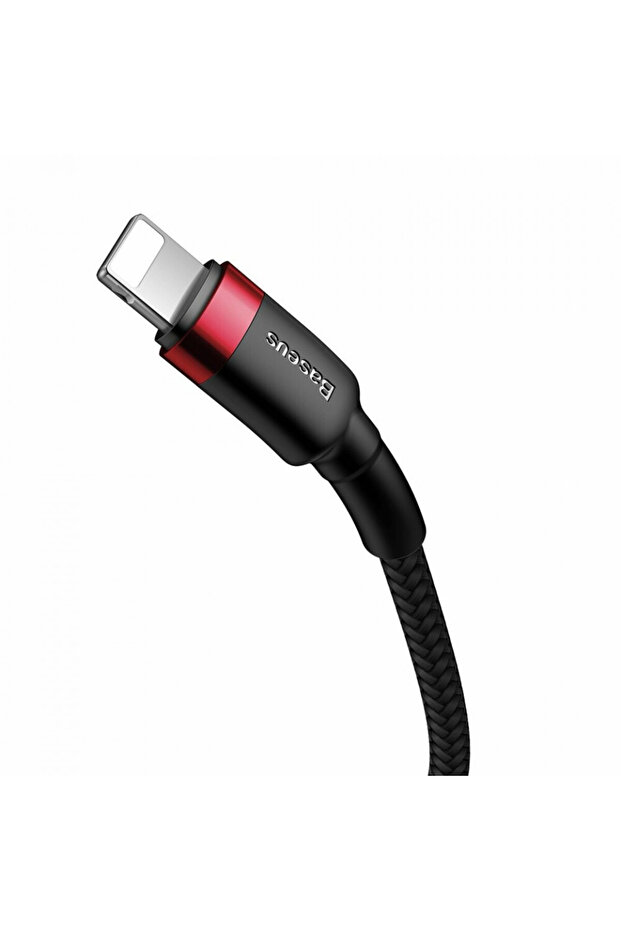 Type-C to Lightning data cable, PD 18W, 1m, Cables - Red Black - 5