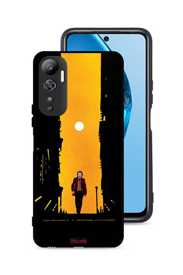 غطاء حماية لهاتف Infinix Hot 20 4G بتصميم جوكر، عمل فني رقمي تجريدي