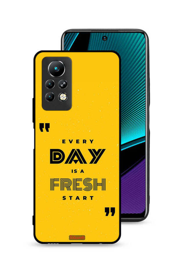 غطاء حماية لهاتف Infinix Note 11 Pro كل يوم هو بداية جديدة