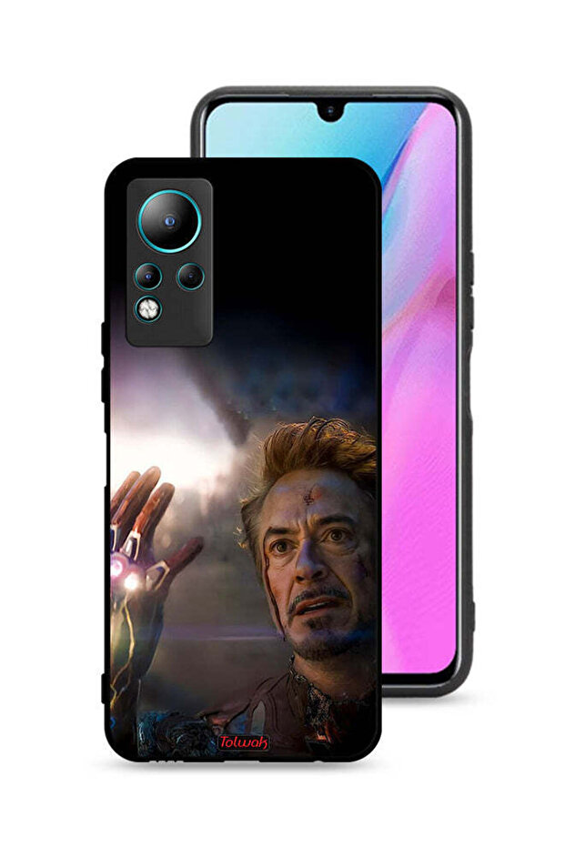 غطاء حماية لهاتف Infinix Note 11 - أنا الرجل الحديدي