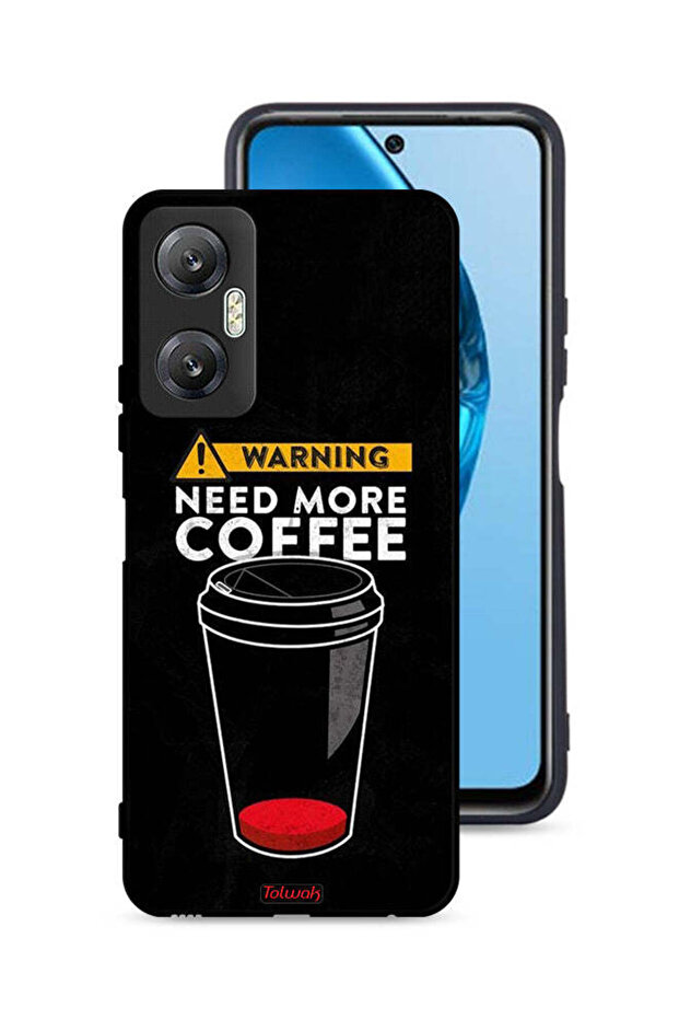 غطاء حماية لهاتف Infinix Hot 20 5G - بحاجة إلى المزيد من القهوة