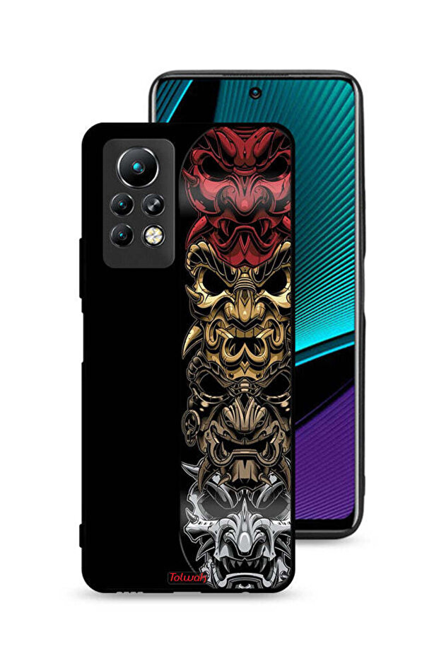 غطاء حماية لهاتف Infinix Note 11 Pro برسومات فنية