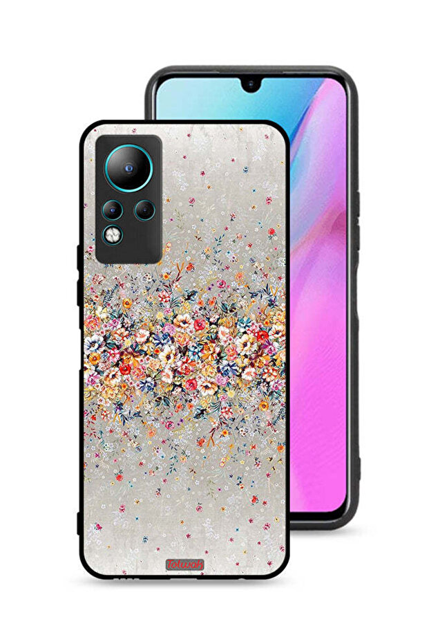 Infinix Note 11 Protective Case Cover Small Flowers Abstract Art