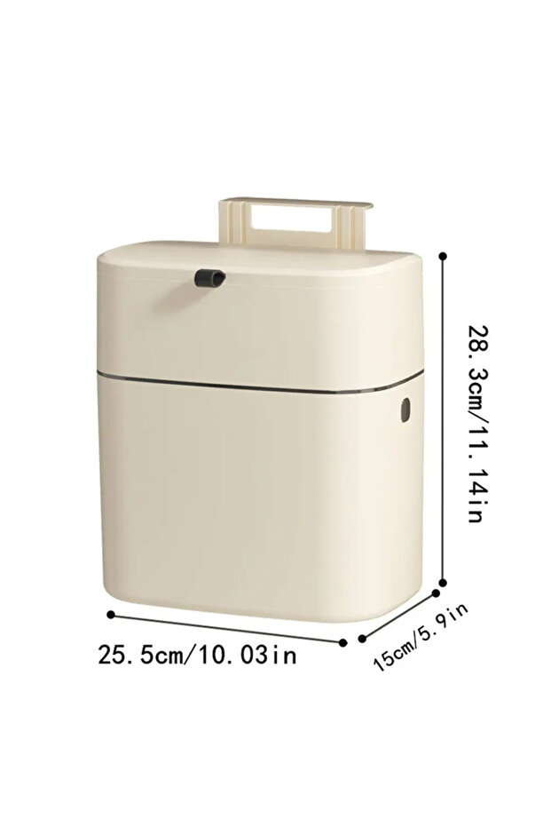 Hanging waste bin, 7L - 2