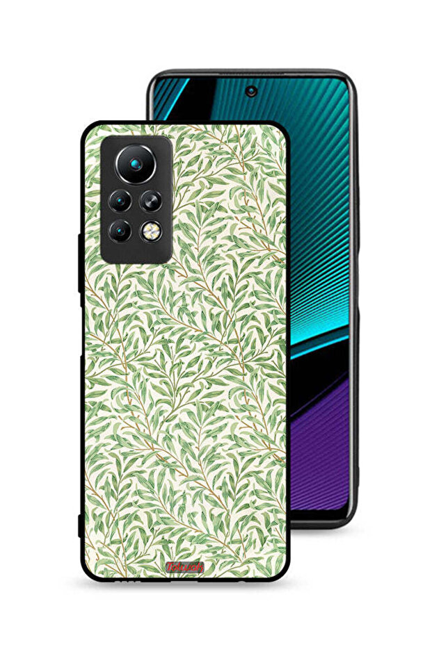 غطاء حماية لهاتف Infinix Note 11 Pro بنقشة غصن الصفصاف الشهيرة