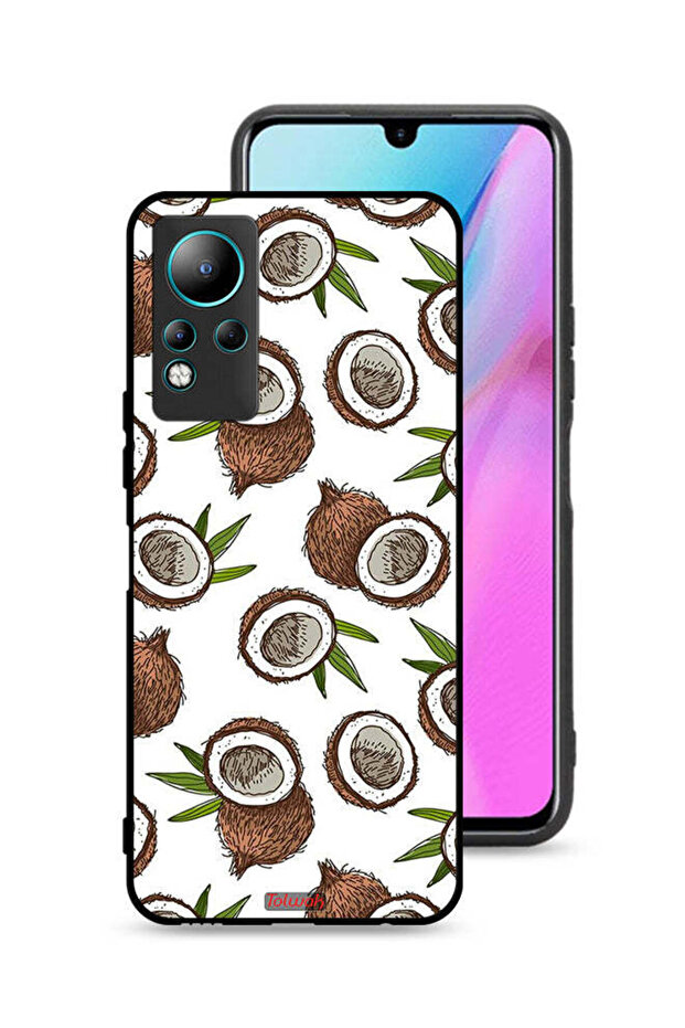 غطاء حماية لجهاز Infinix Note 11 بلون جوز الهند