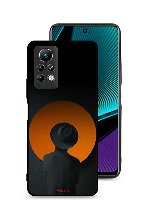 غطاء حماية لهاتف Infinix Note 11 Pro بتصميم قبعة بوي