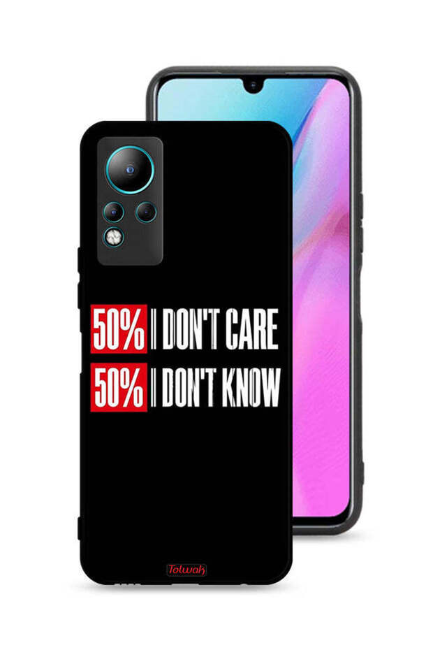 غطاء حماية لهاتف Infinix Note 11 لا يهمني