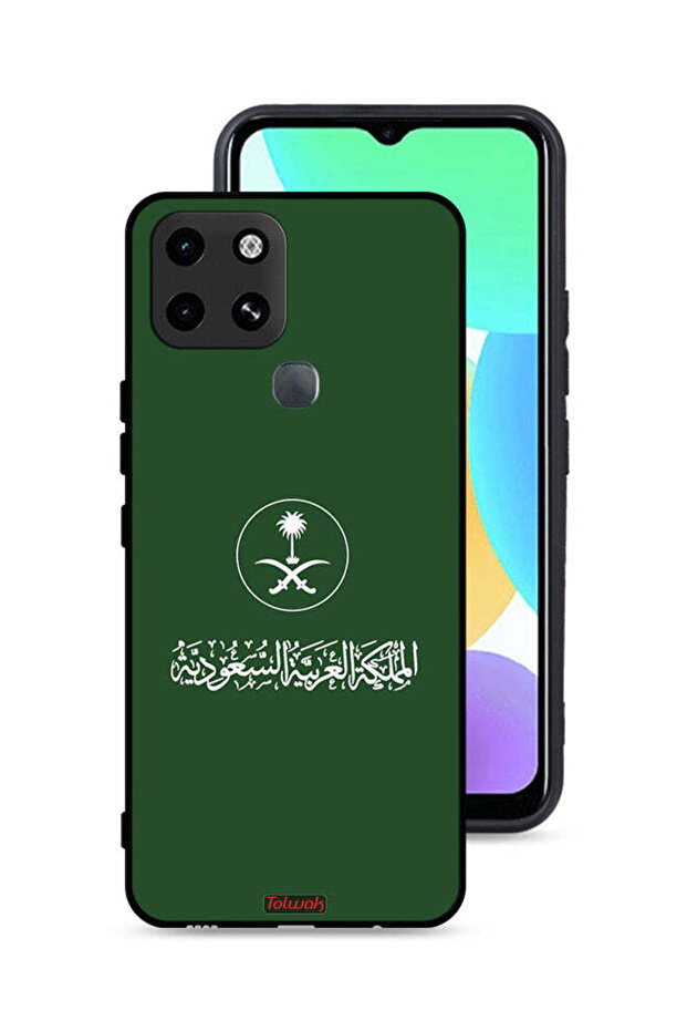 Infinix Smart 6 Protective Case Cover Kingdom Of Saudi Arabia Sign Vector Art