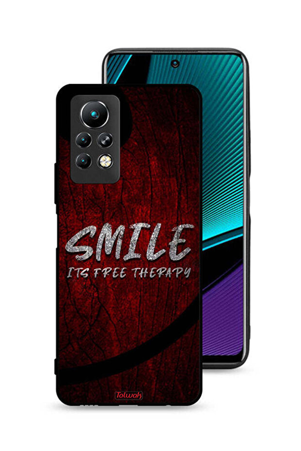 غطاء حماية لهاتف Infinix Note 11 Pro، ابتسامة علاج مجاني