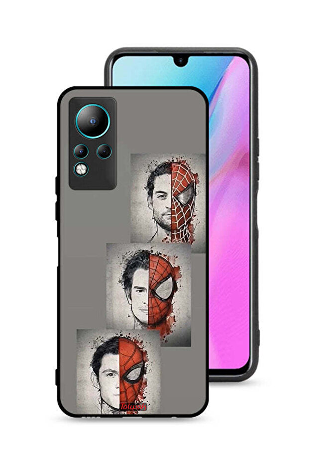 غطاء حماية لهاتف Infinix Note 11 برسومات سبايدر مان