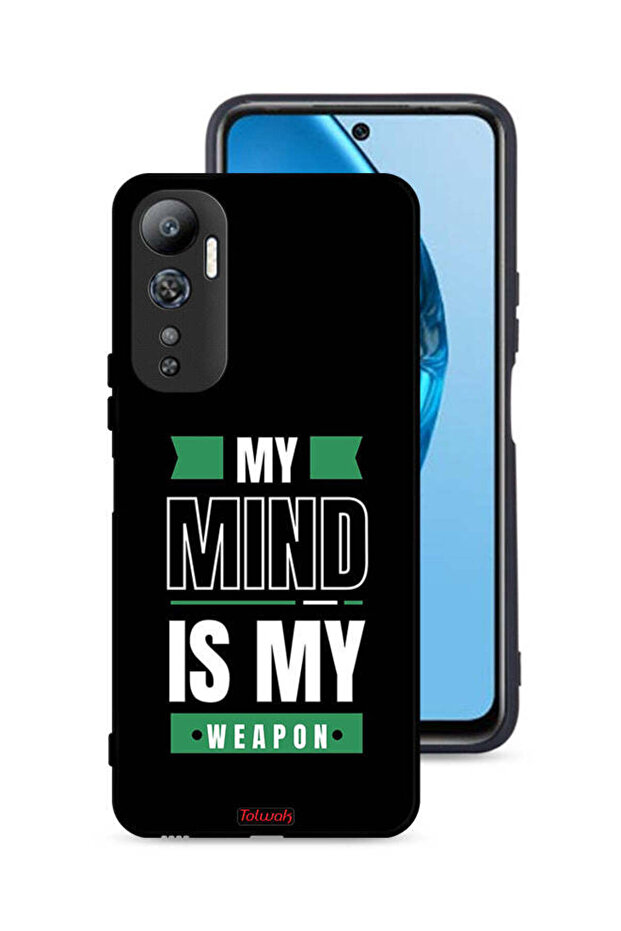 غطاء حماية لهاتف Infinix Hot 20 4G بعقلي هو ملكي