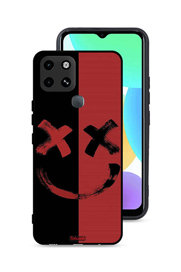 غطاء حماية لهاتف Infinix Smart 6 بنمط مارشميلو