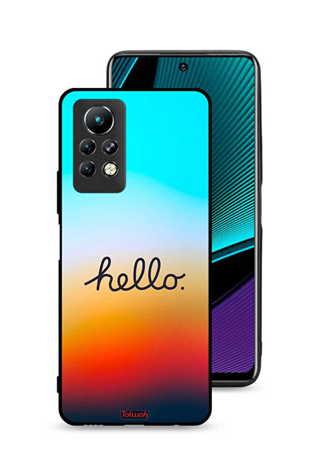 Infinix Note 11 Pro Protective Case Cover Hello