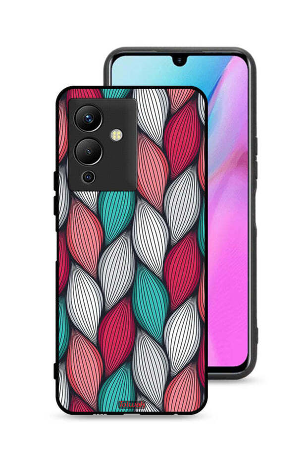 غطاء حماية لهاتف Infinix Note 12 5G بنقشة ريشة