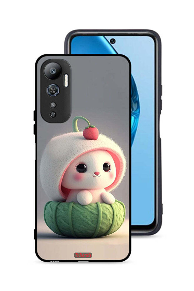 Infinix Hot 20 4G Protective Case Cover Cute Little Rabbit