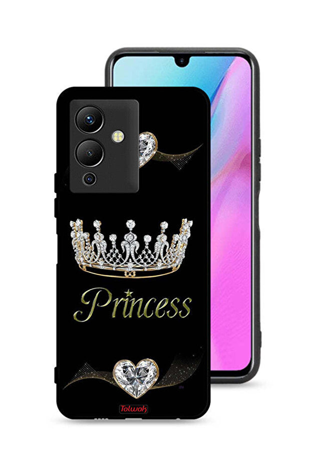 غطاء حماية لهاتف Infinix Note 12 5G بتصميم الأميرة