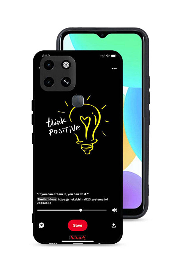 غطاء حماية لهاتف Infinix Smart 6 - Think Positive