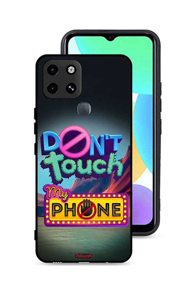 غطاء حماية لهاتف Infinix Smart 6 - لا تلمس هاتفي
