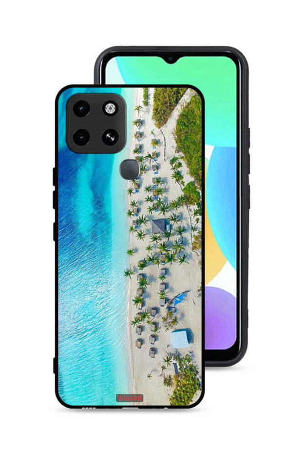 غطاء حماية لهاتف Infinix Smart 6 - شاطئ