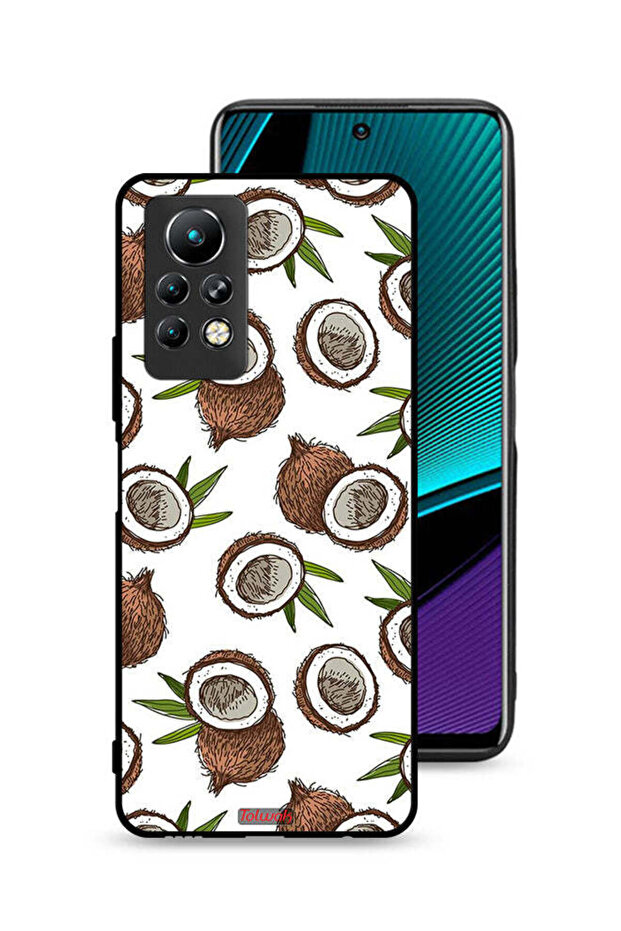 غطاء حماية لجهاز Infinix Note 11 Pro بلون جوز الهند