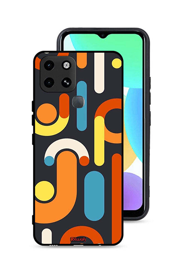 غطاء حماية بنمط نمطي لهاتف Infinix Smart 6
