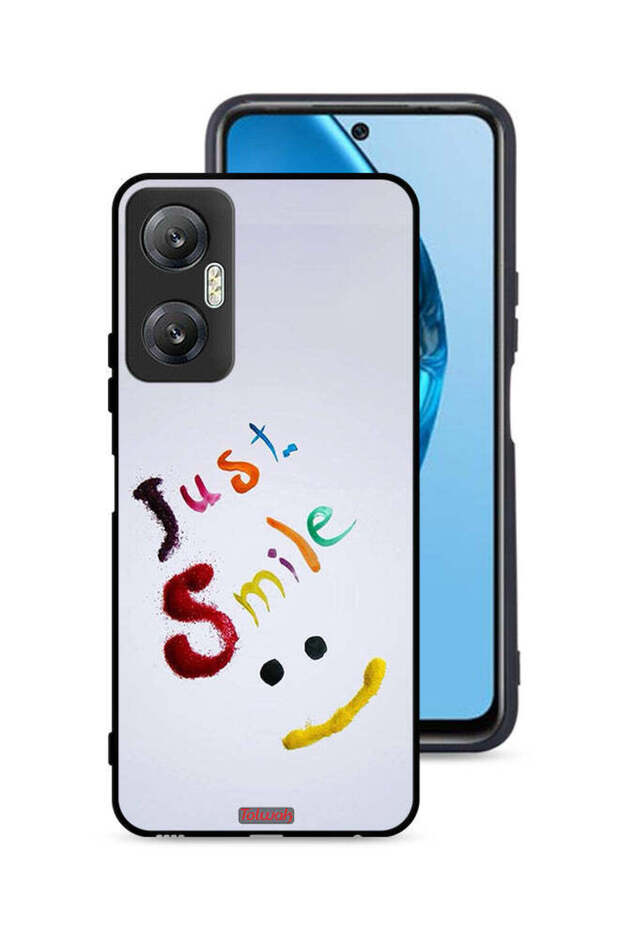 غطاء حماية لهاتف Infinix Hot 20 5G، ابتسامة فقط