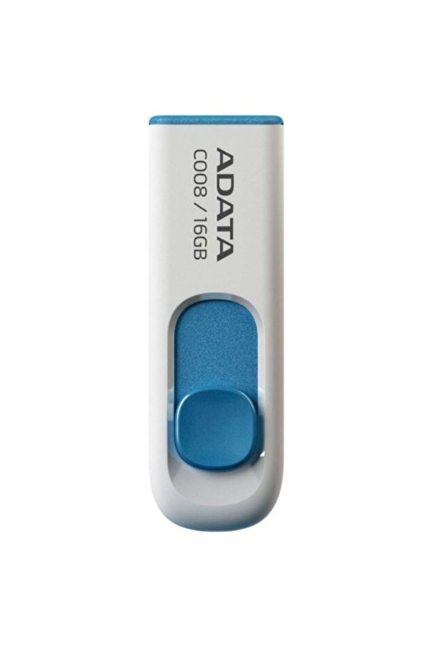 Stick de memorie USB 2.0, 16 GB, Adata, AC008, alb - 3