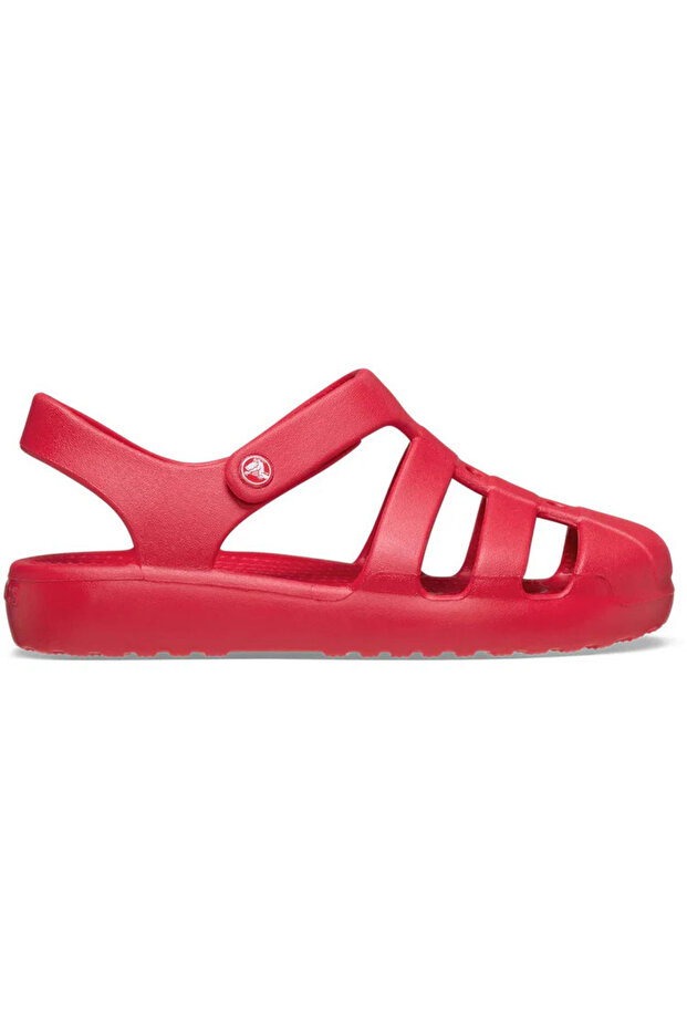 Classic Fisherman K Red Children's Slippers