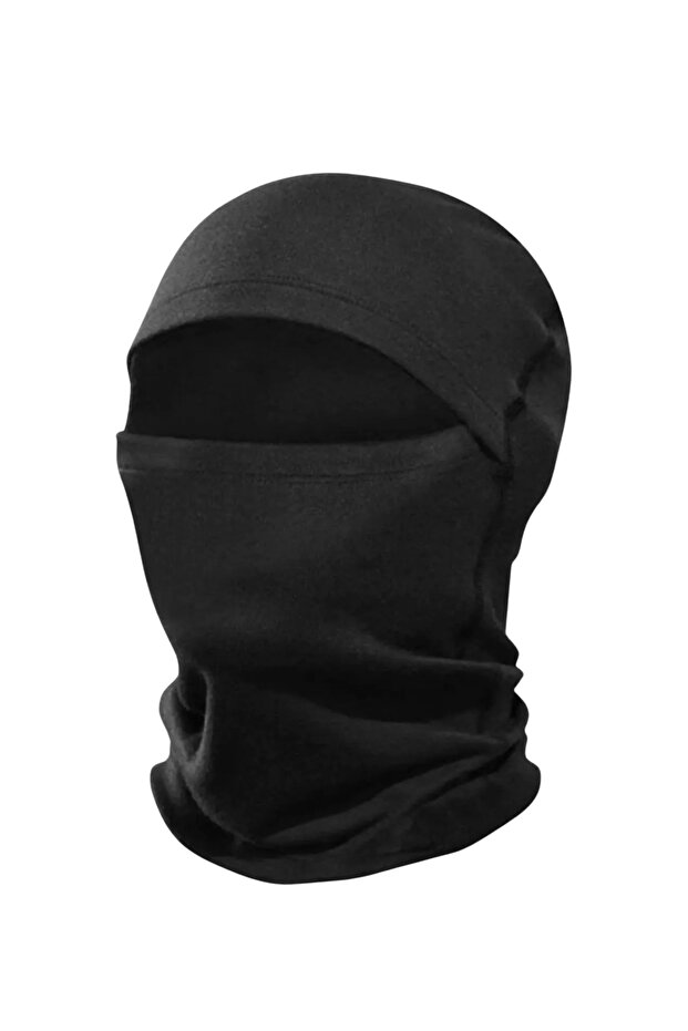 قناع النينجا الأسود للرياضة الحرارية
