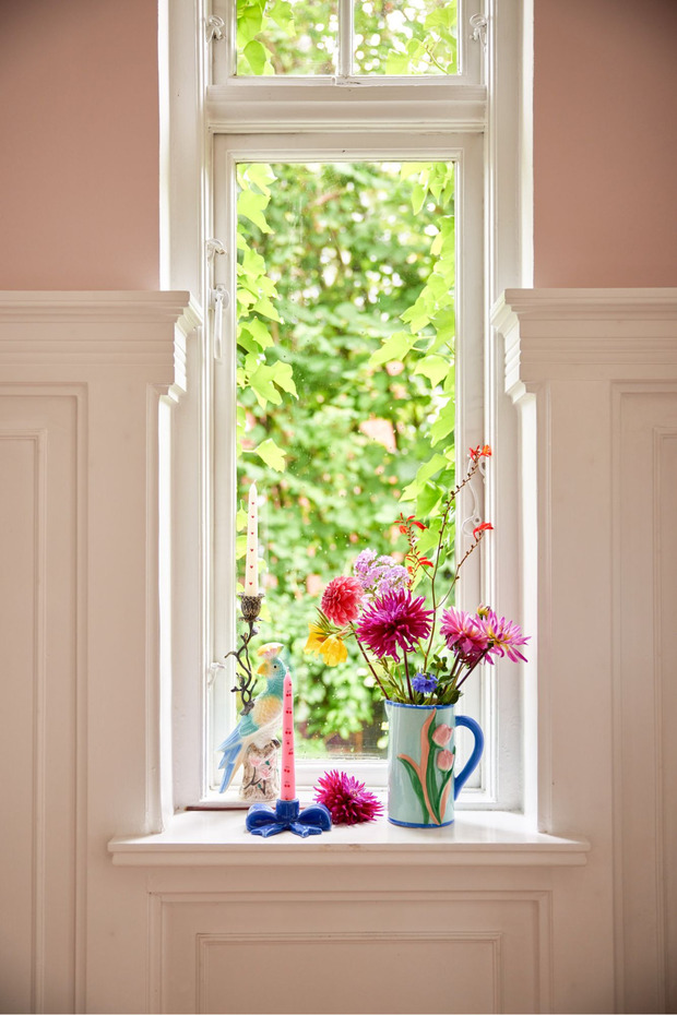 Seramik Şamdan - Egzotik Kuş - 2