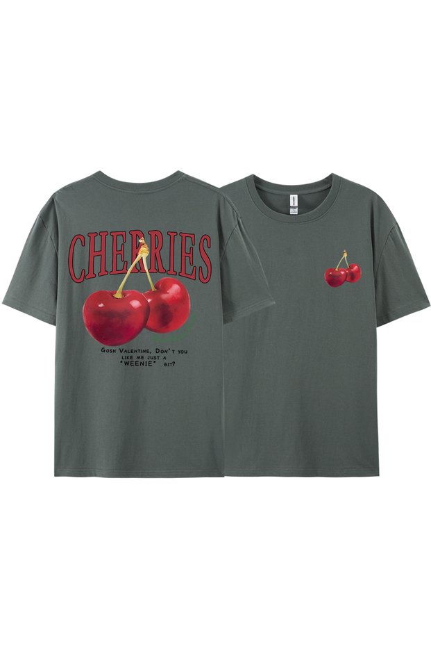 Y2K Vintage T-Shirt Tee Cherry Cosh Valentines Funny