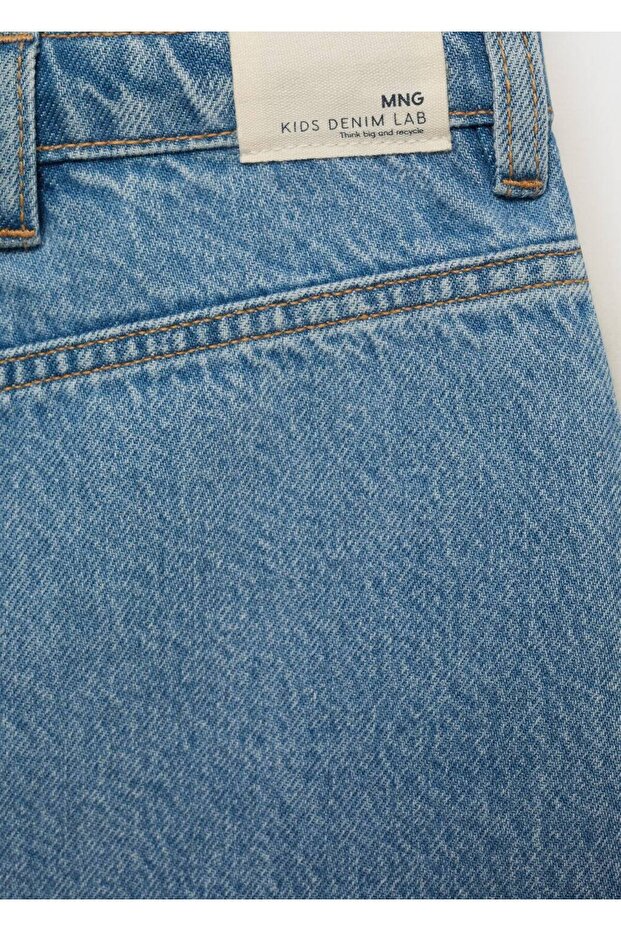 Kısa denim etek - 6