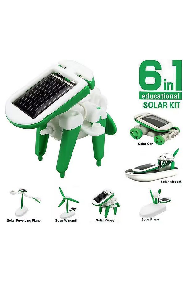5-14 Yaş Arası Solar Robot Eğitim - Deney Kiti - 3